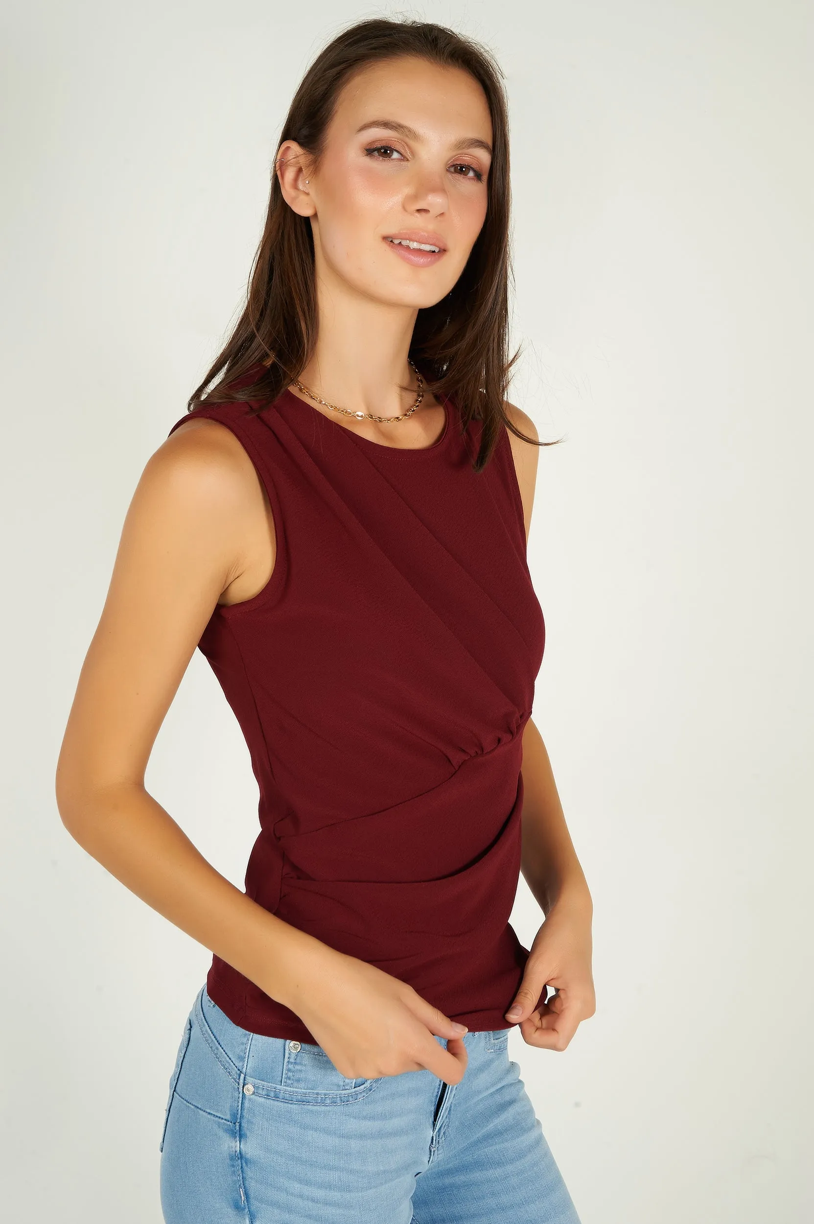 Camisole cache-coeur - VANIA-1 - (R-B11)