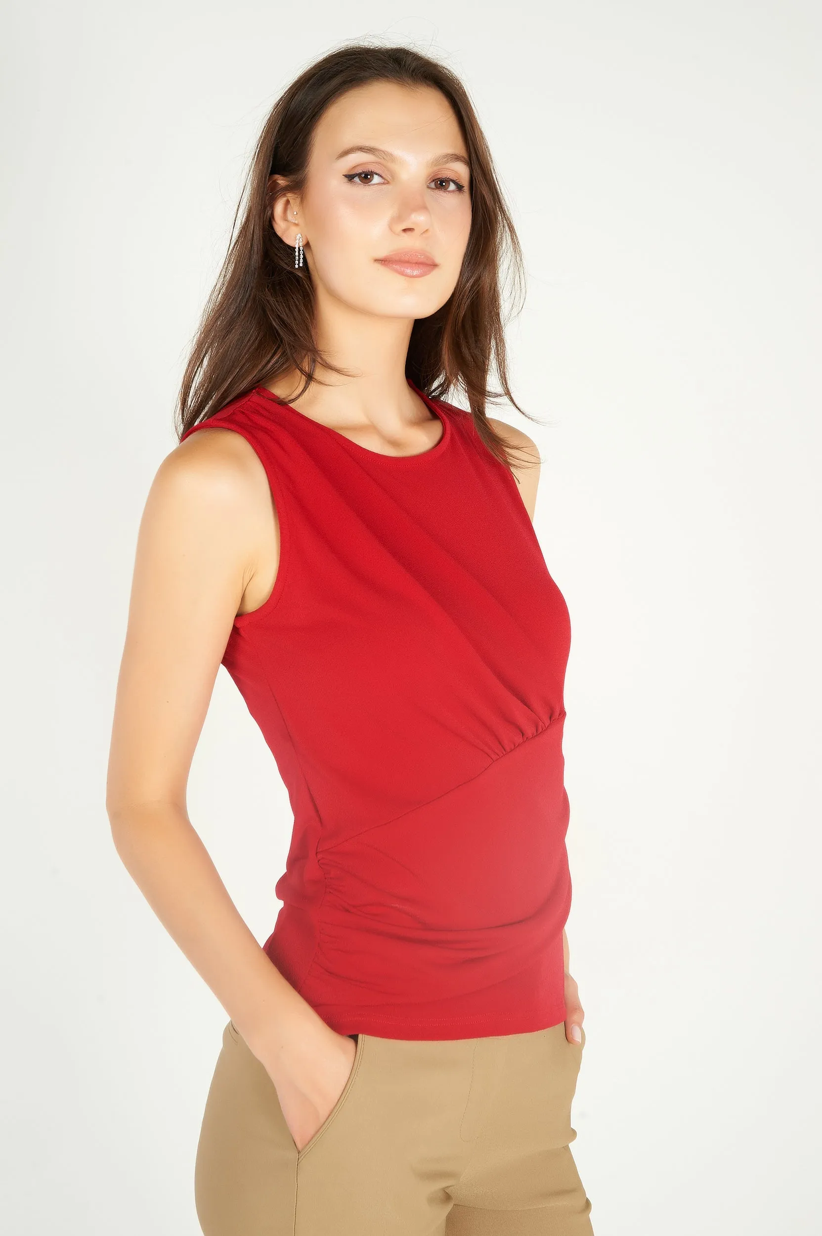 Camisole cache-coeur - VANIA-1 - (R-B11)
