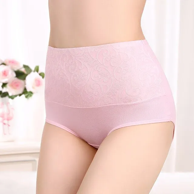 High Rise Underwear Women Panties Cotton Briefs Girls Sexy Panties Cueca Calcinhas Shorts Transparent Underpants Abdominal Panty