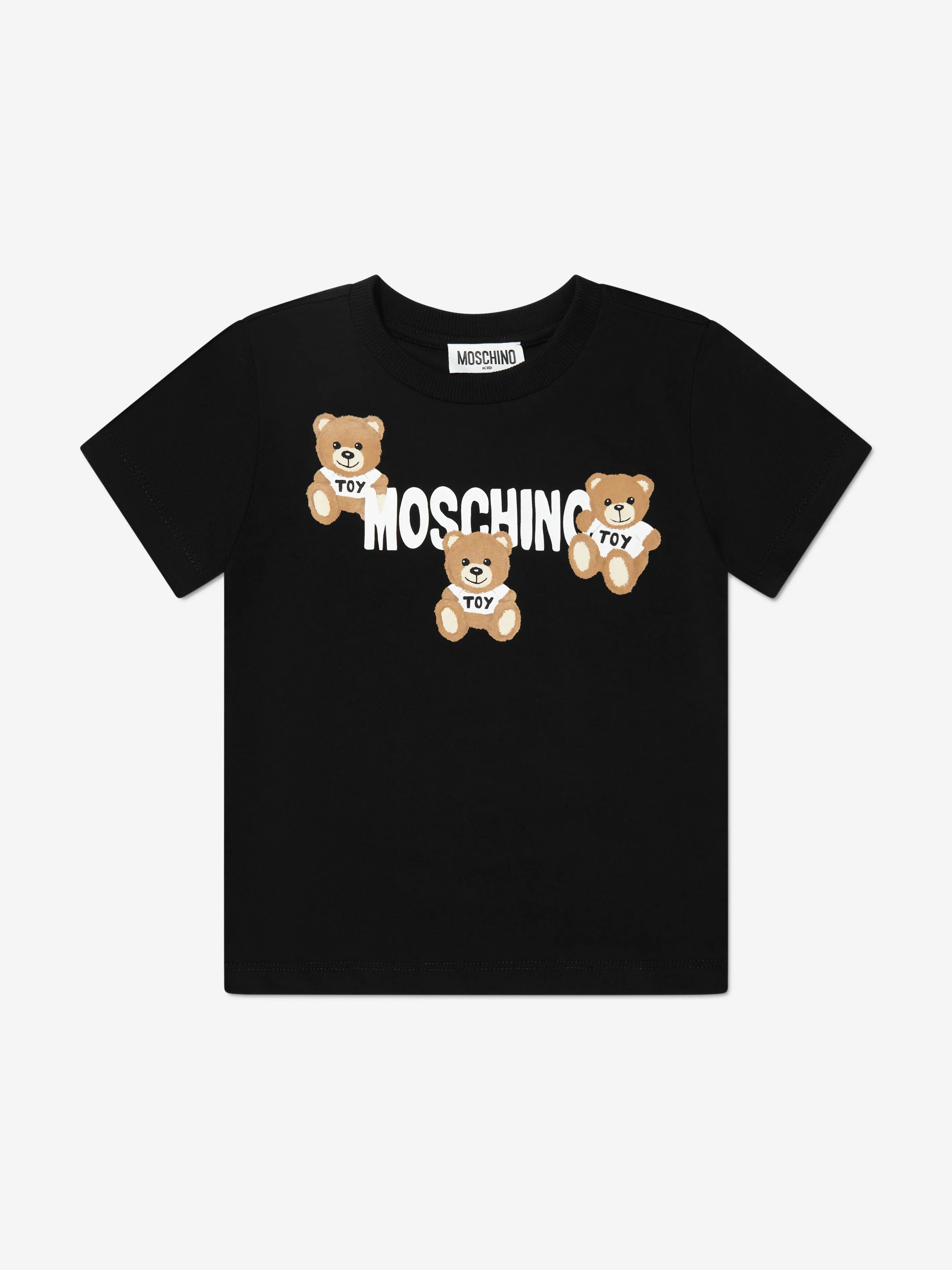 Moschino Boys T-Shirt Set (2 Piece) in Black