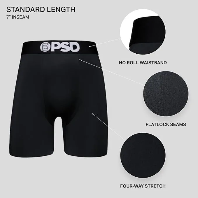 PSD Men's Multicolor MMF Boxer Briefs Medium Underwear (Knit) - 224180258-MUL-M