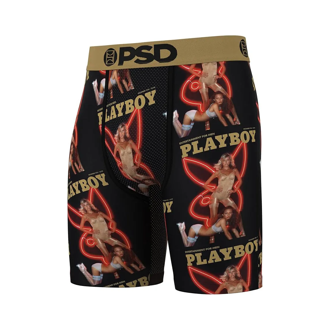 PSD Men's Multicolor Playboy Playmates Boxer Briefs Extra Large Underwear - 324180005-MUL-XL
